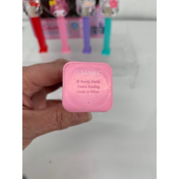 Sanrio Hello Kitty Pez Dispensers with Metal Tin Carrying Case USED NO Candy - Picture 4 of 15